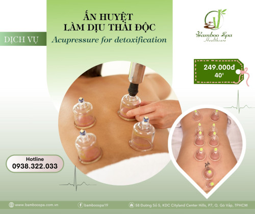 Ấn huyệt làm dịu thải độc cơ thể